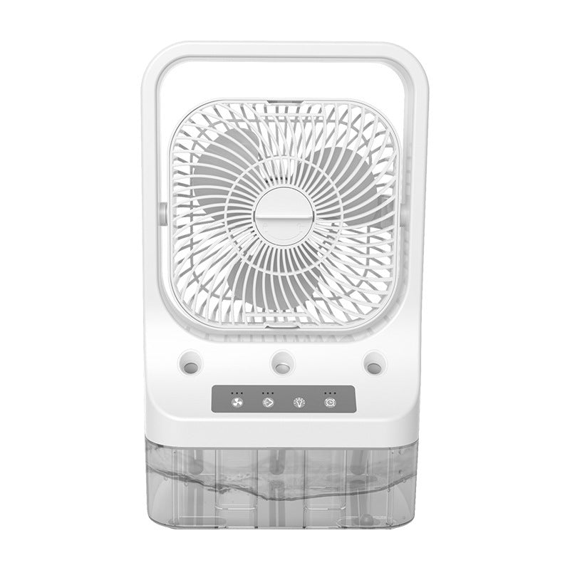 ALTIN™ USB-Klimaanlage-Ventilator – 3-in-1 Luftkühler mit Sprühfunktion, Nachtlicht & Aromatherapie