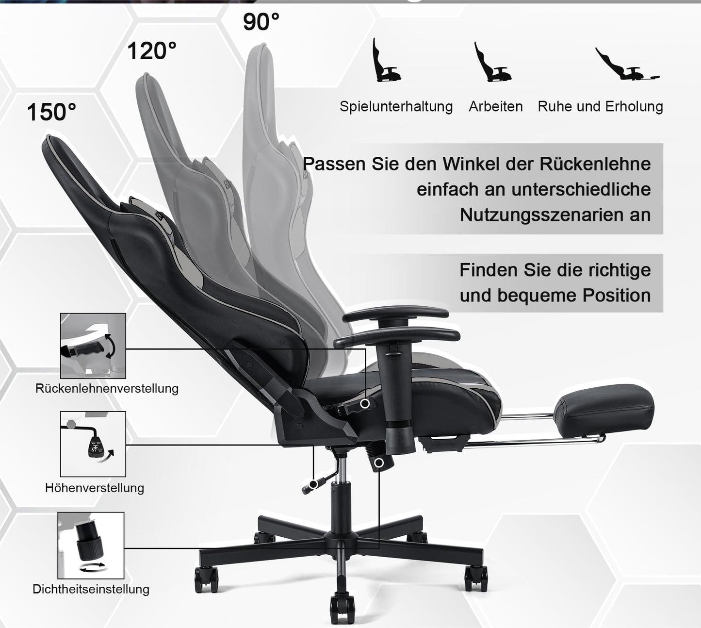 ALTIN™ Gaming Stuhl