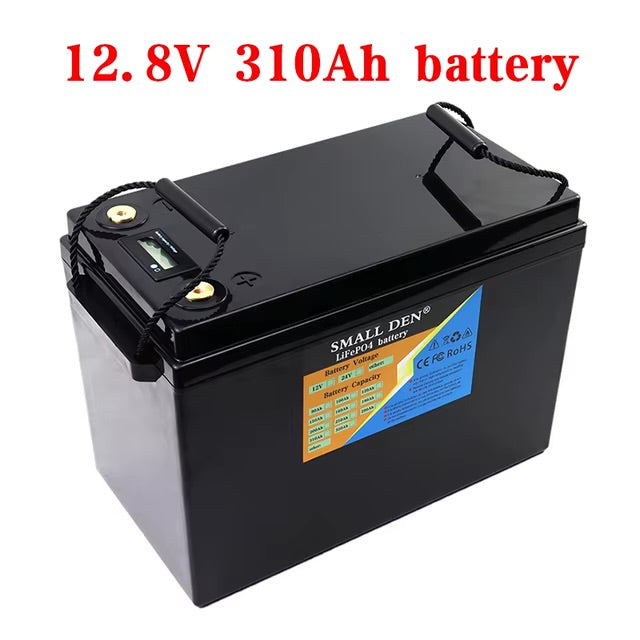 12V 310Ah LiFePO4 Akku mit Display für Solar Systeme
