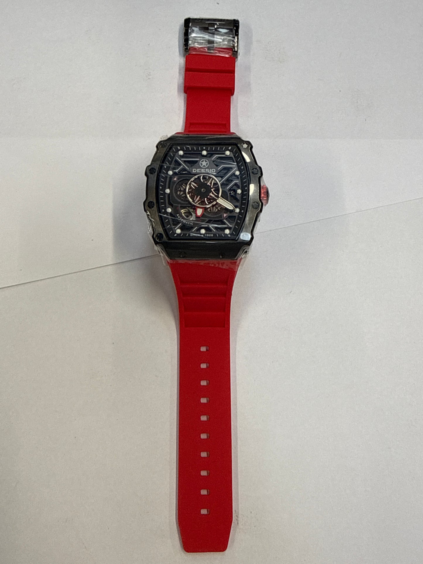 Skelett Design Saphirglas Miyota Automatik Herren Uhr