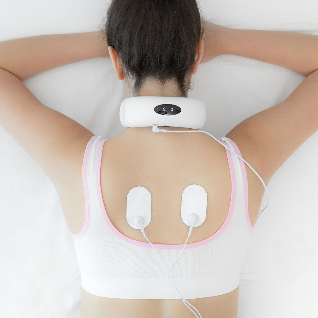 Elektromagnetisches Nacken- & Rückenmassagegerät 6 Modi 16 Intensitäten