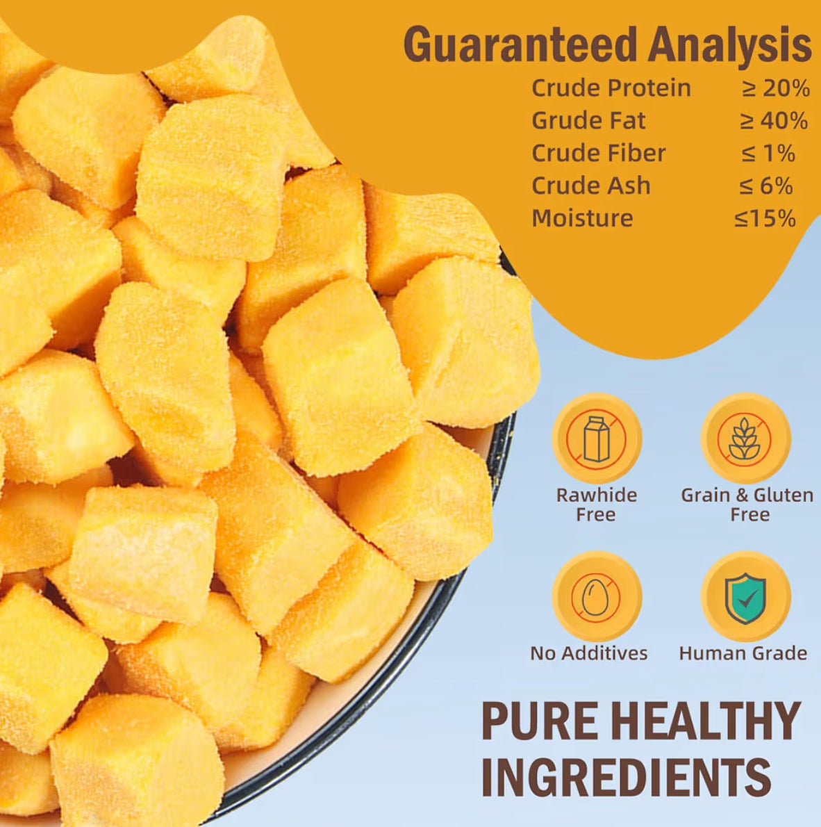 Gefriergetrocknetes Wachteleigelb für Hunde & Katzen – Premium Naturprodukt