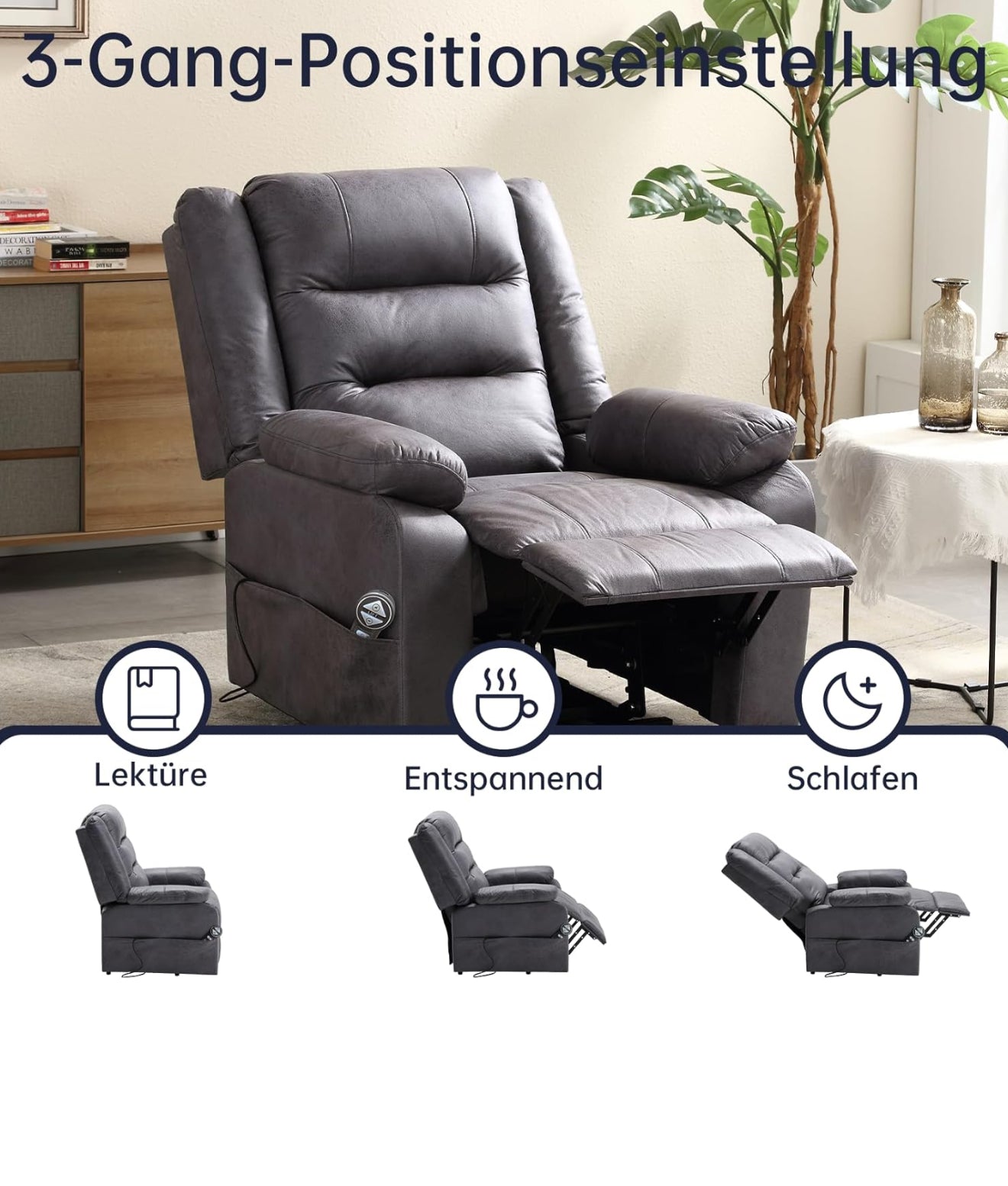 ALTIN™ Massagesessel , Relaxsessel