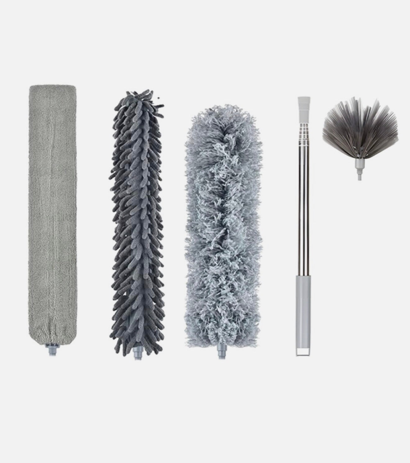 🧹 2er Set Teleskop-Staubwedel – Für ein sauberes Zuhause ohne Leiter!