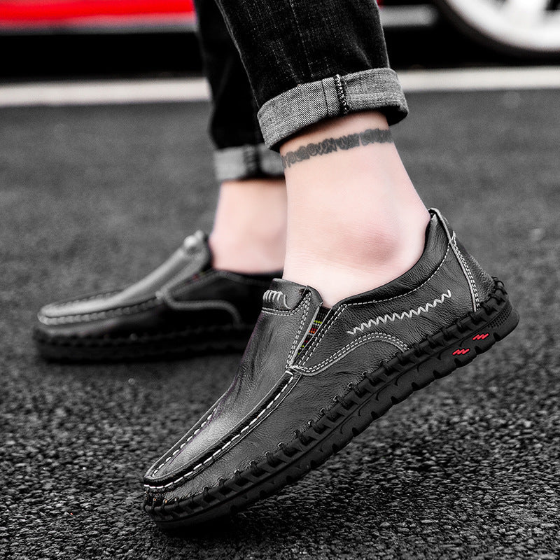 ALTIN™ Herren Business-Slipper – Bequem, Leder, Stilvoll & Alltagstauglich