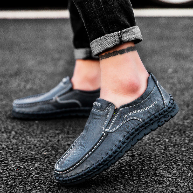 ALTIN™ Herren Business-Slipper – Bequem, Leder, Stilvoll & Alltagstauglich