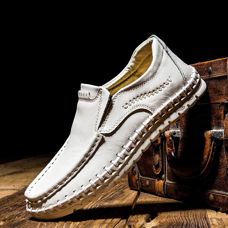 ALTIN™ Herren Business-Slipper – Bequem, Leder, Stilvoll & Alltagstauglich