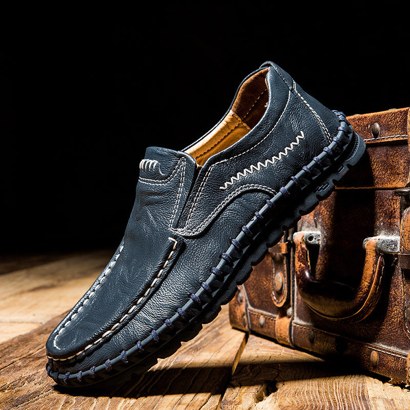 ALTIN™ Herren Business-Slipper – Bequem, Leder, Stilvoll & Alltagstauglich