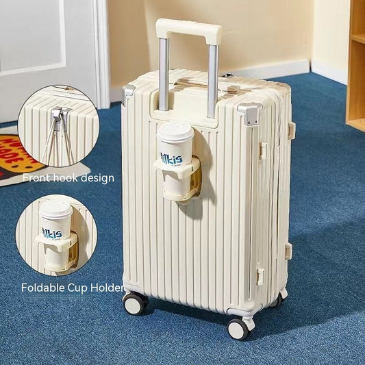ALTIN™ Multifunktionaler Passwort Trolley Koffer – 20/24/26 Zoll, Anti-Kollisions-Design, Leicht & Stylisch