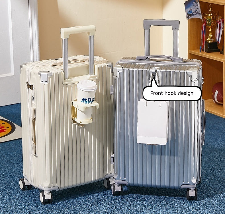 ALTIN™ Multifunktionaler Passwort Trolley Koffer – 20/24/26 Zoll, Anti-Kollisions-Design, Leicht & Stylisch