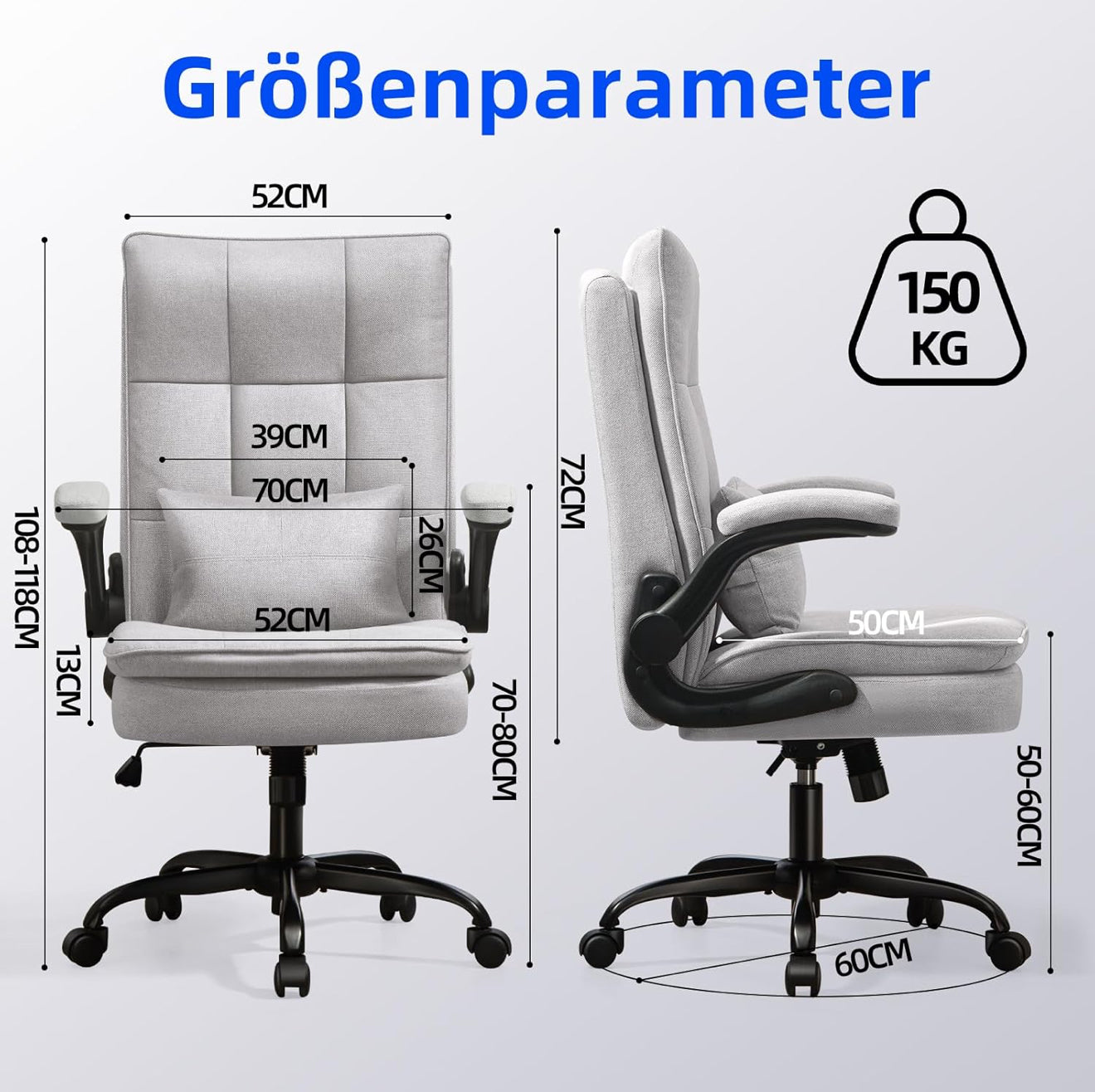 Ergonomischer Bürostuhl – Komfort, Stil & Stabilität für jeden Arbeitsplatz