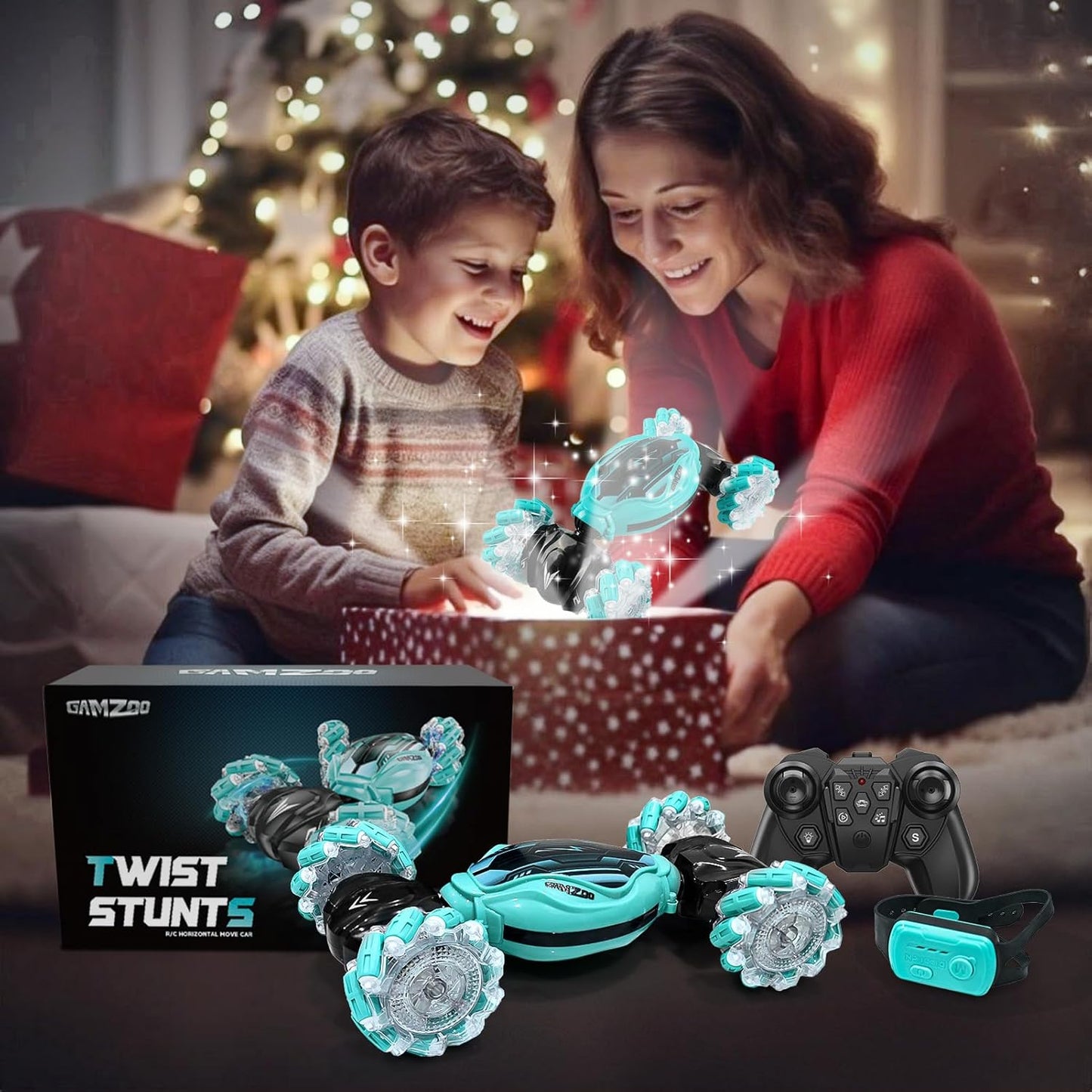 🚀 RC Stunt Auto mit Gestensteuerung – 360° Akrobatik 4WD Set inkl. Fernbedienung