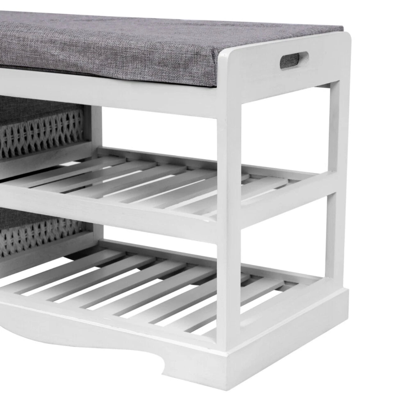 Happy Home Sitzbank mit Schuhablage – Weiß – Verschiedene Modelle – Versand kostenlos!