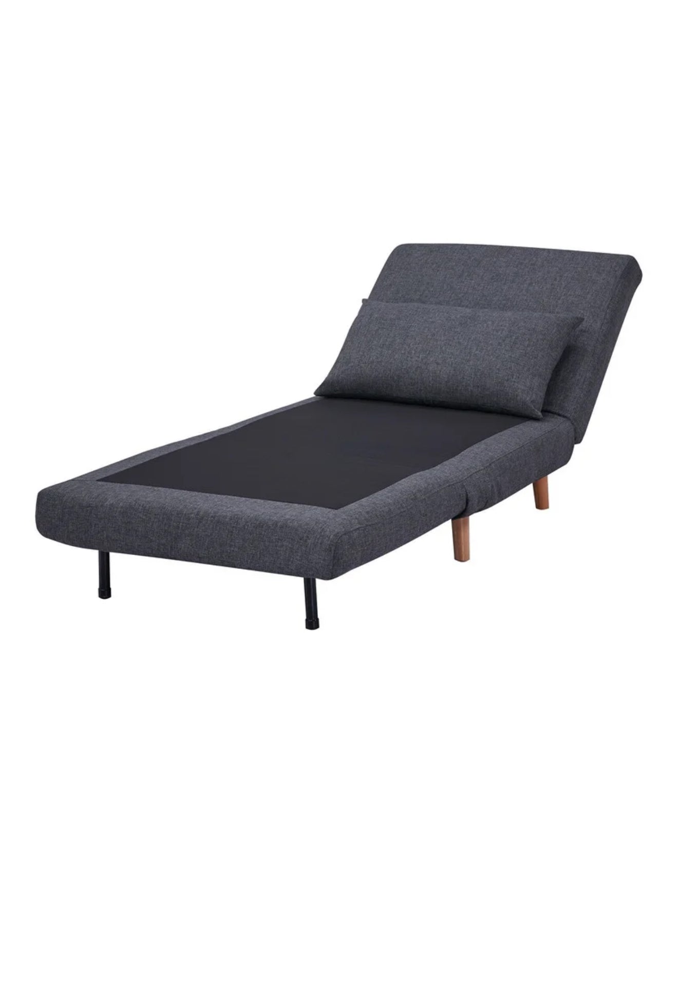 Schlafsessel – Hellgrau & Dunkelgrau | 2-in-1 Sessel & Gästebett