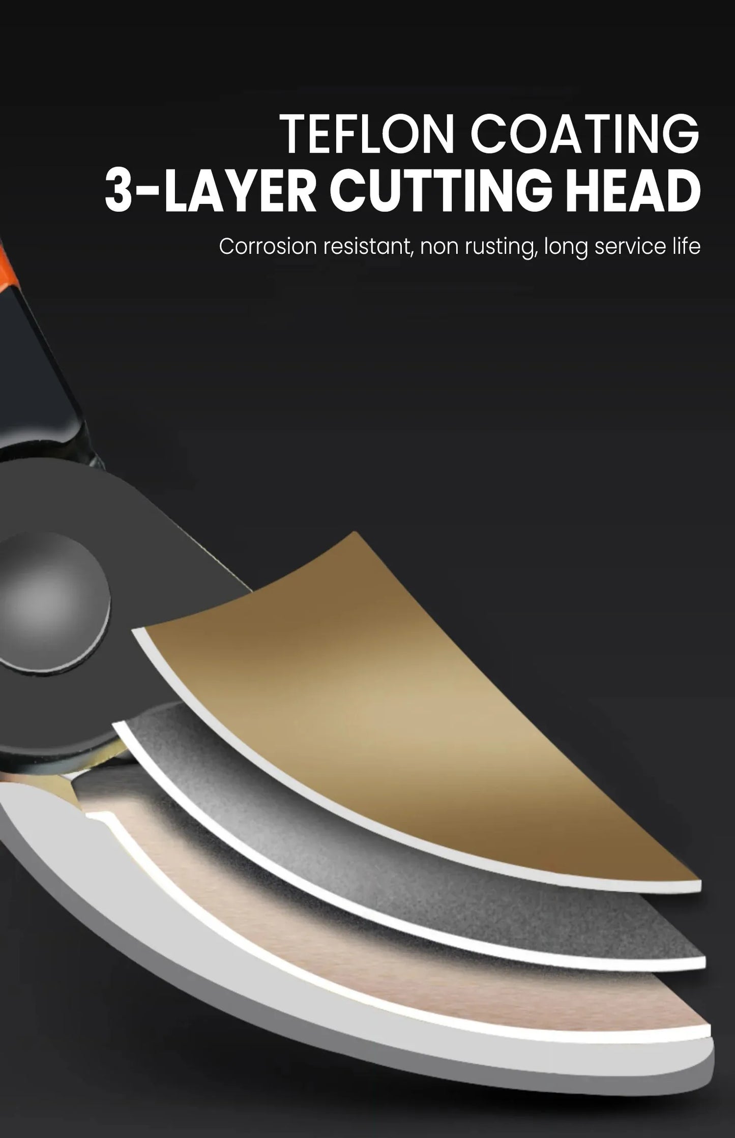 Professionelle Ultra-Scharfe Gartenschere – Multifunktional & Schwerlast-Ausführung