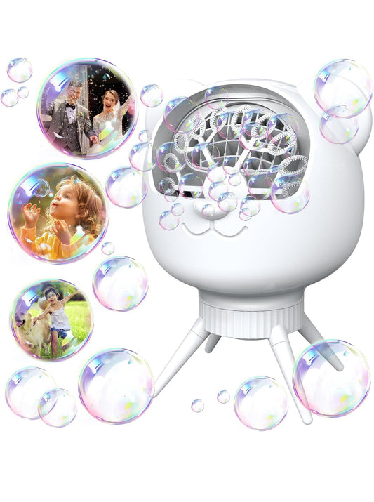 Professionelle Automatische Seifenblasenmaschine – 38.000 Blasen/Min, 500 ml Tank