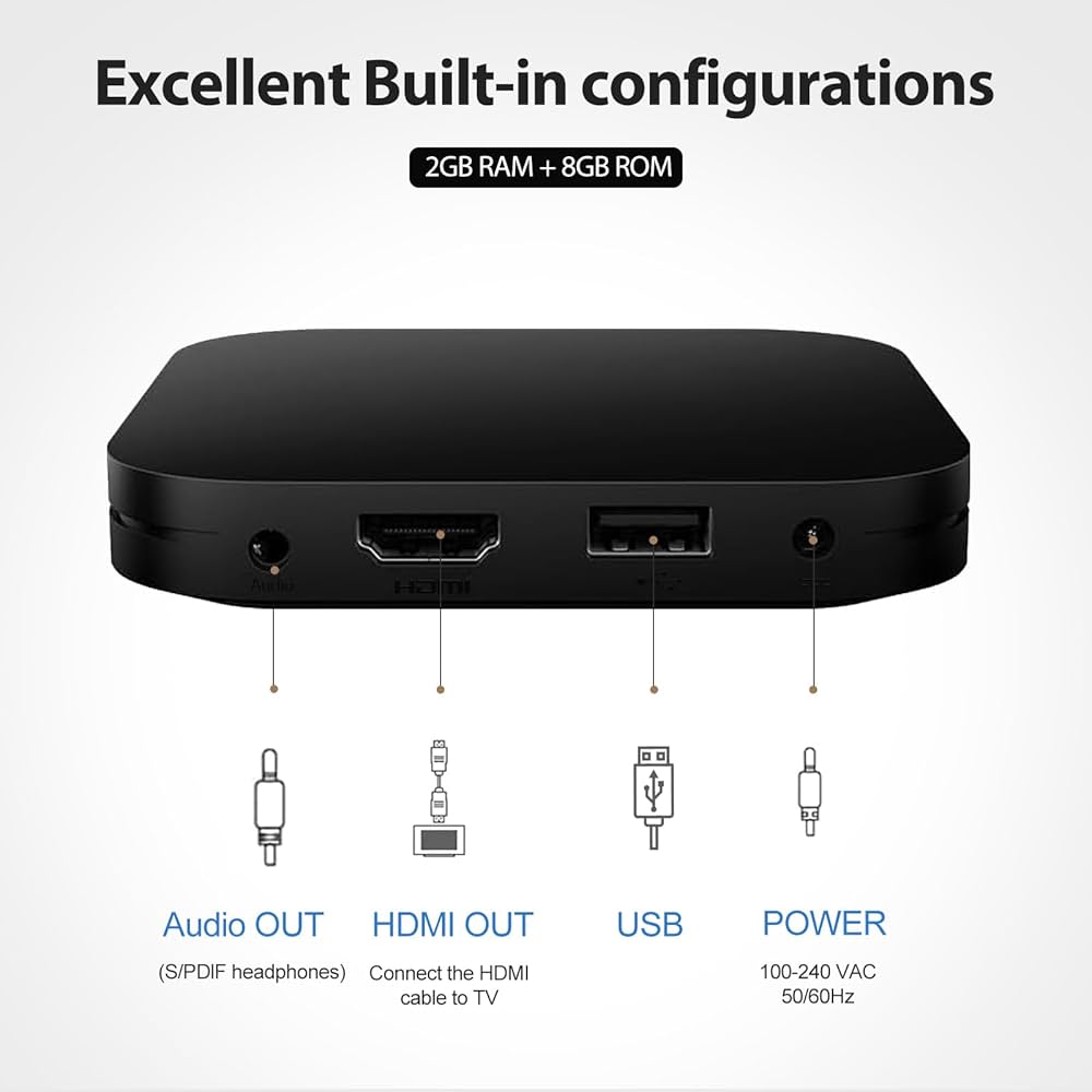 Xiaomi TV Box S 2nd Gen 4K Google TV Dolby Atmos HDR Streaming Box MDZ-28-AA