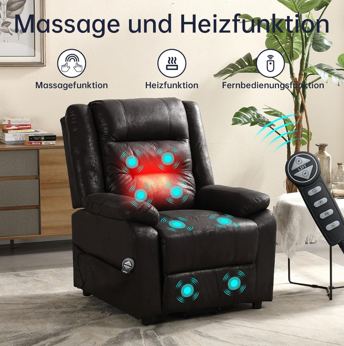 ALTIN™ Massagesessel , Relaxsessel