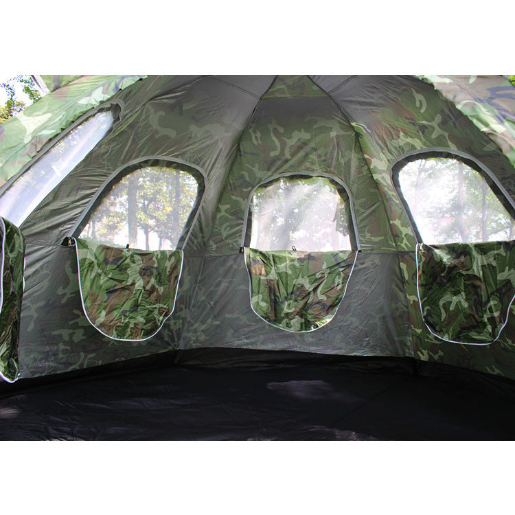 ALTIN™ Großes Outdoor Camping Zelt – 6-8 Personen, Automatisches Zelt, Wasserdicht, Geräumig