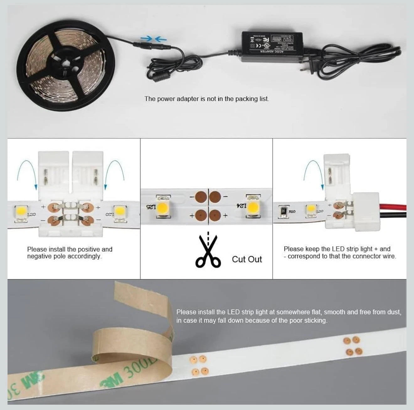Signcomplex 3528 LED Streifen 12V Blau 5M – 2 Rollen = 10M, Nur 20€ 💡