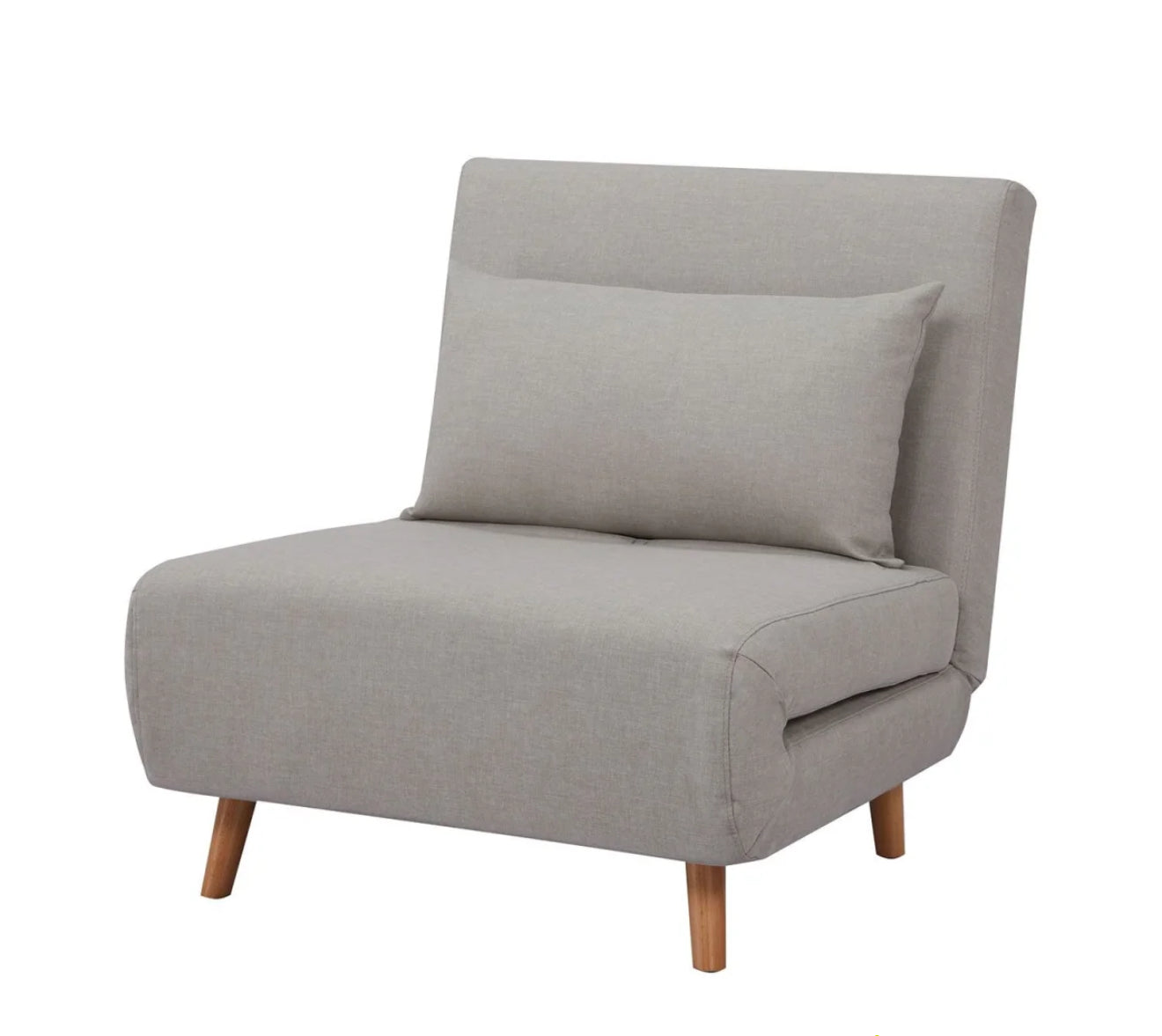 Schlafsessel – Hellgrau & Dunkelgrau | 2-in-1 Sessel & Gästebett