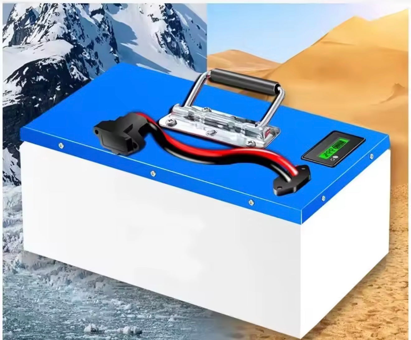 72V 99Ah Lithium Batterie Set | 80A BMS | IP54 120A Peak Pro Kit