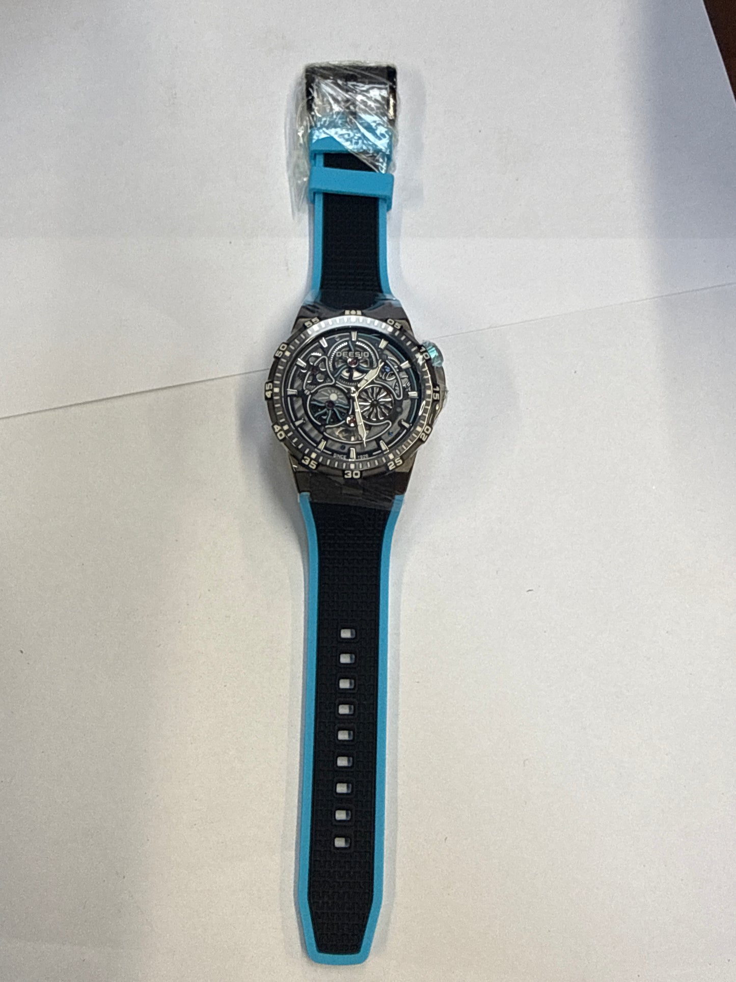 Skelett Design Saphirglas Miyota Automatik Herren Uhr