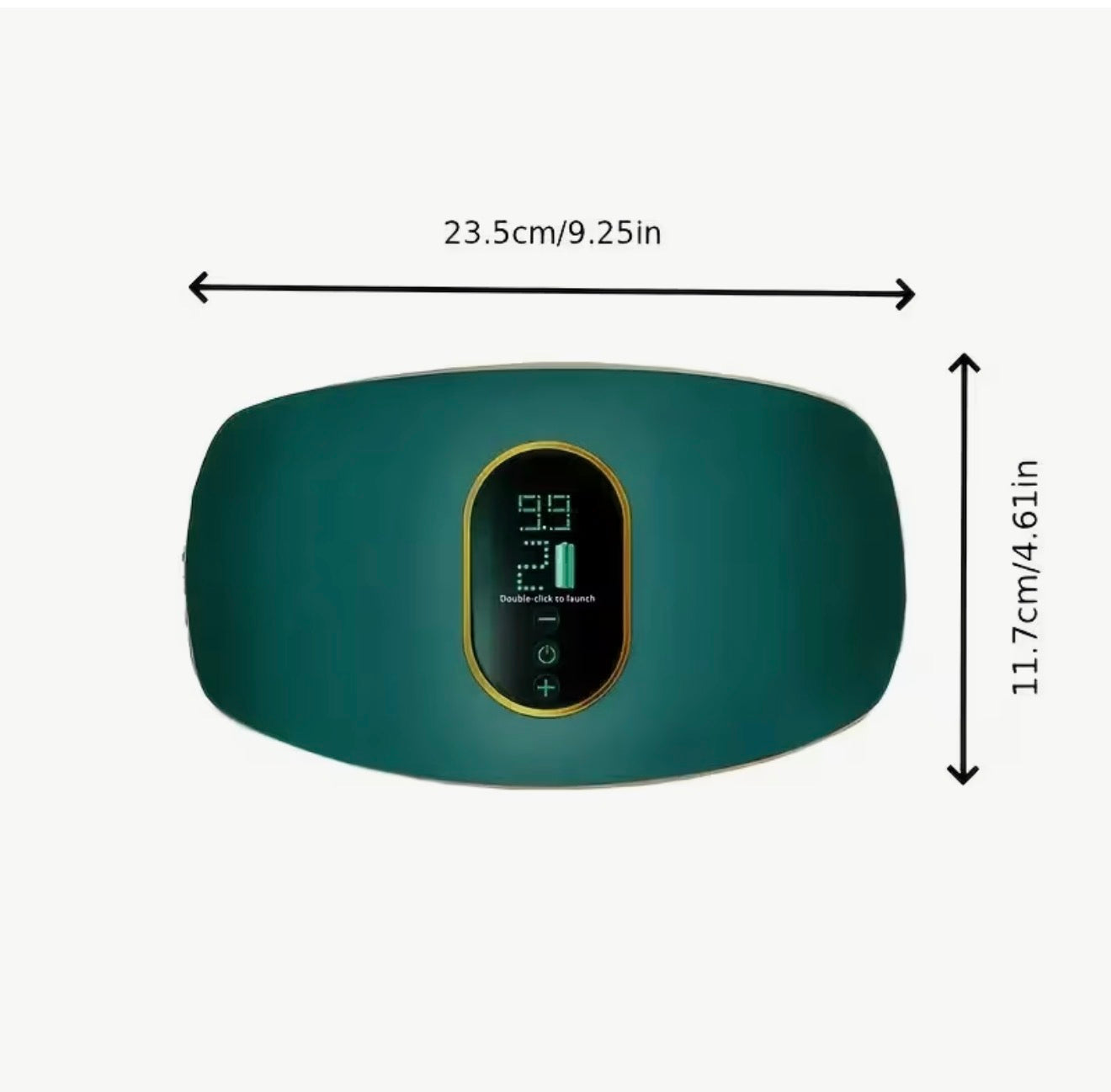EMS 3in1 Muskelstimulations Set für Bauch Arme Beine mit LCD USB