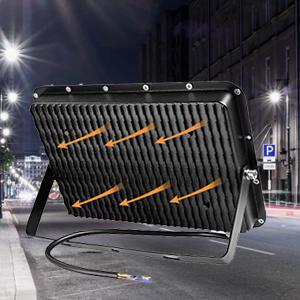 300W LED Flutlicht IP67 Außenstrahler 24000lm Kaltweiß Hof Garage Garten
