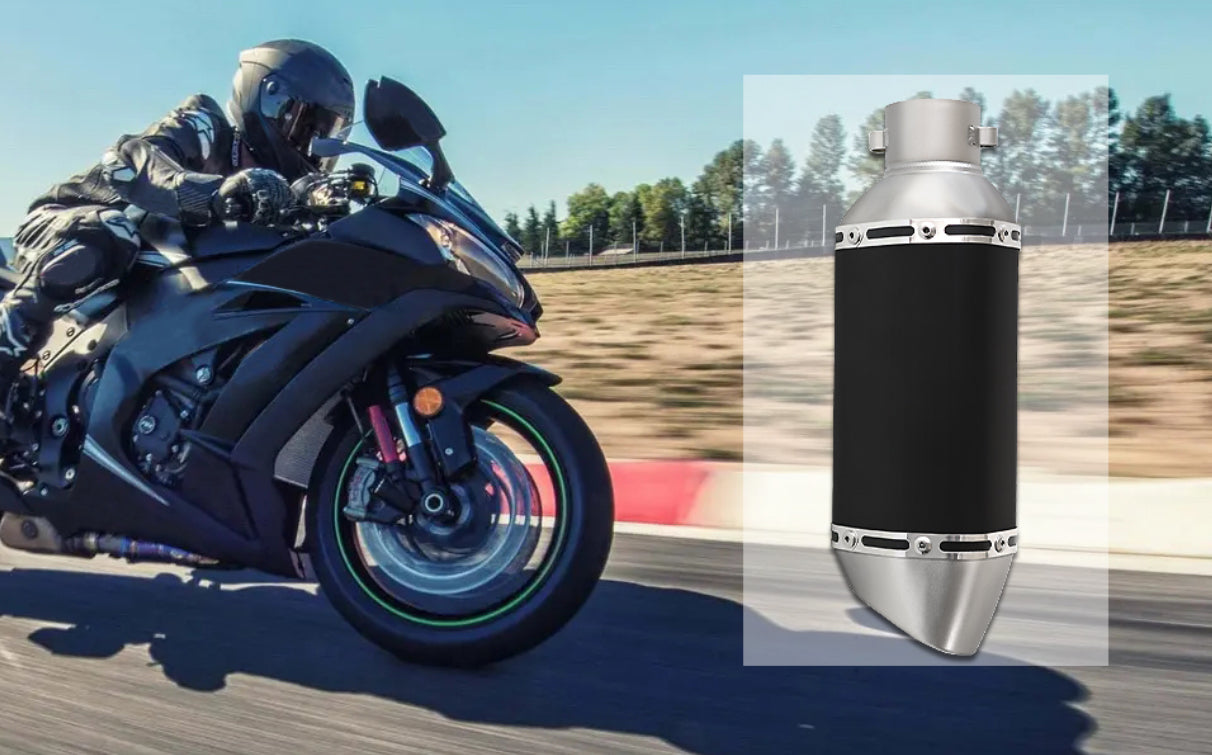 Abnehmbarer DB-Killer, Hochtemperaturbeständig, Universell 38–51 mm, Aluminium + Edelstahl