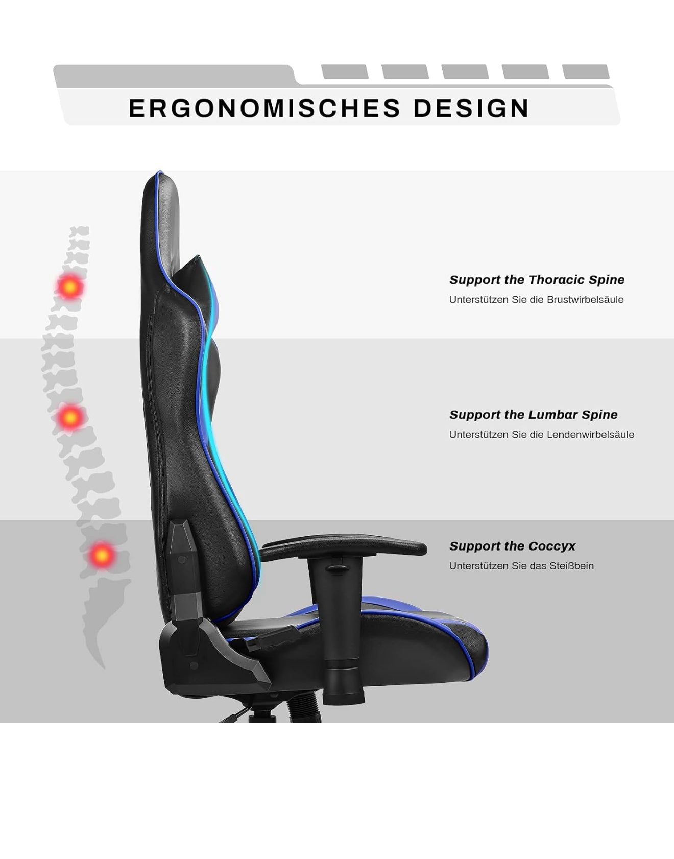 ALTIN™ Gaming Stuhl