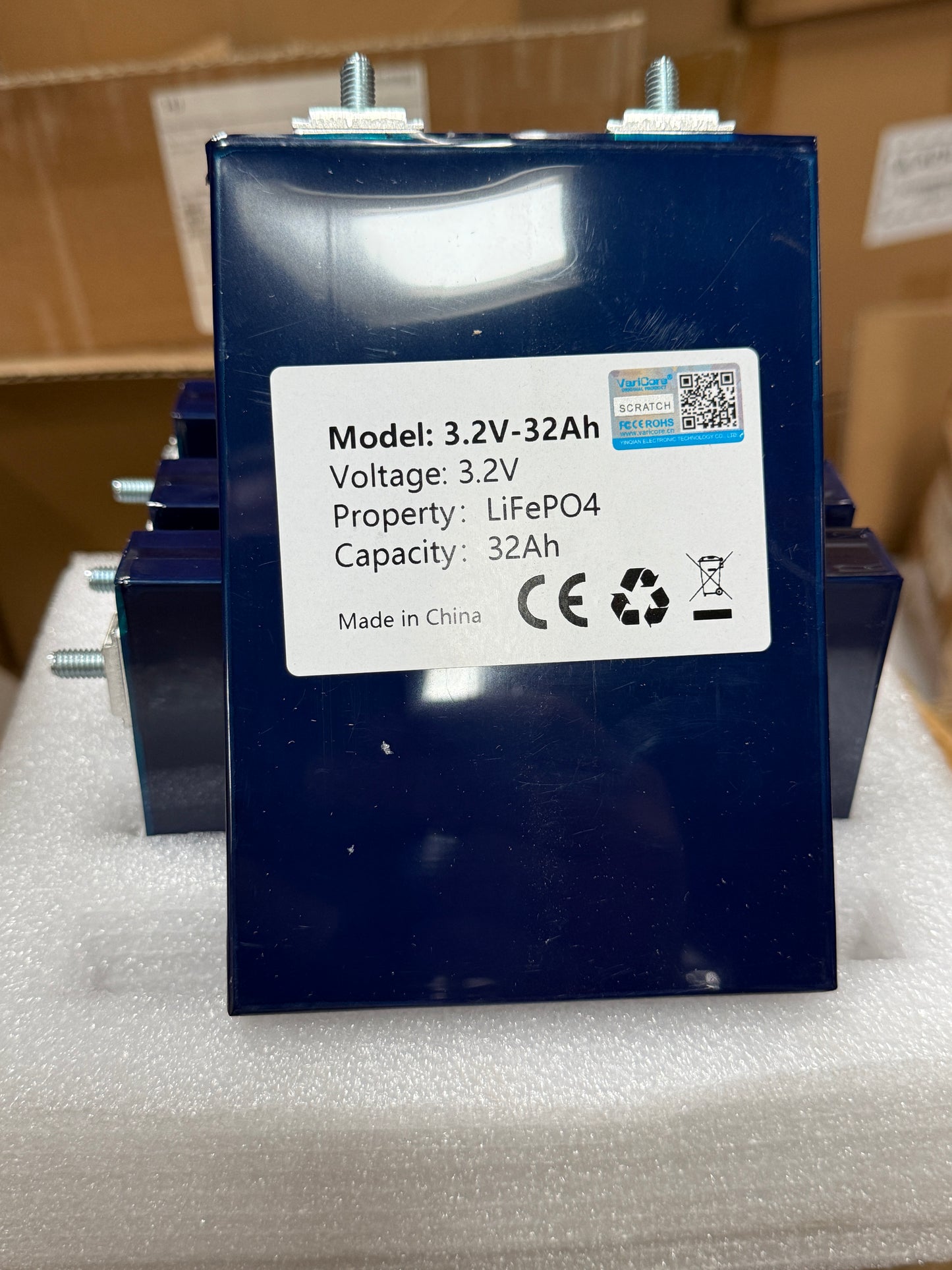 LiFePO4 3,2V 32Ah Akku Zelle 12V System 5000 Zyklen Leistung Pro