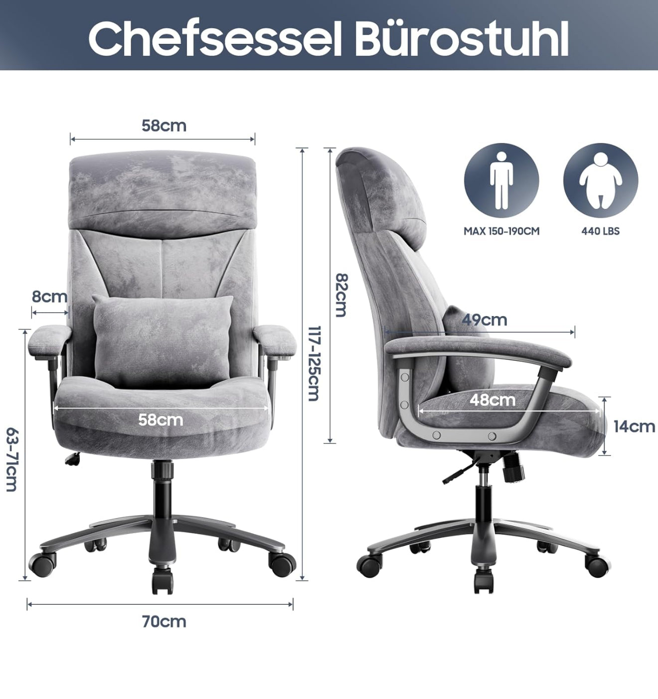 ALTIN™ Chefsessel