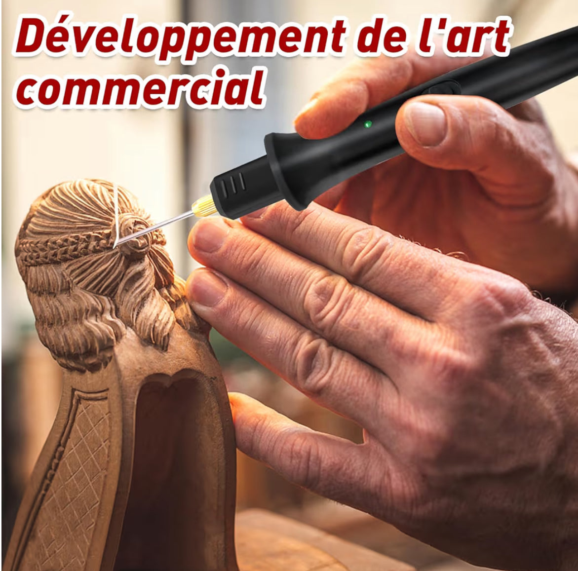 18W Heißdraht Styroporschneider 3in1 Schaumstoffschneider mit Netzteil