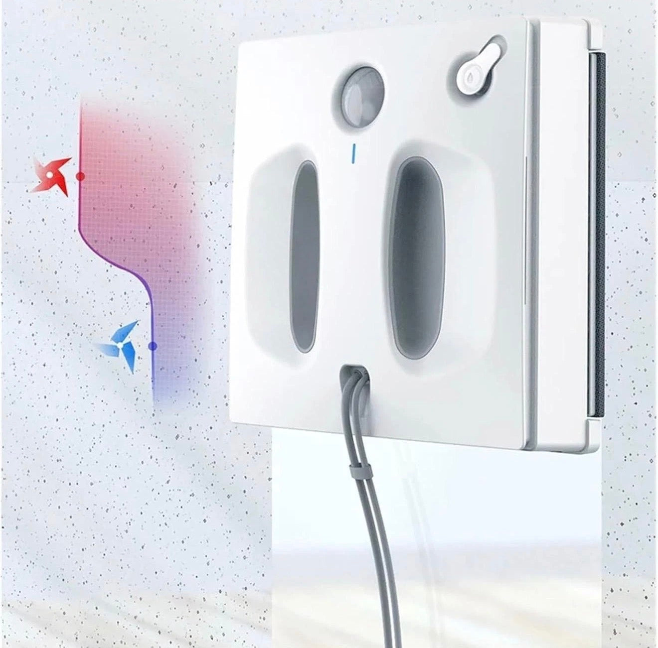 HUTT W66 Fensterputzroboter 2600Pa mit Sprühfunktion Smart Clean