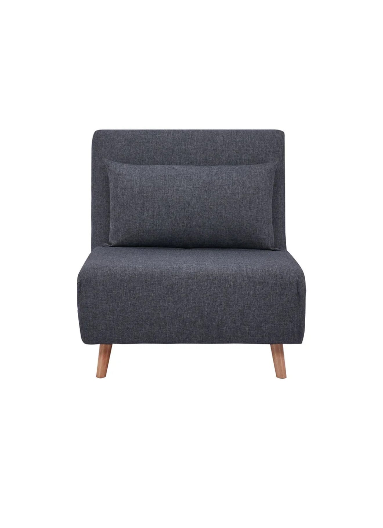 Schlafsessel – Hellgrau & Dunkelgrau | 2-in-1 Sessel & Gästebett