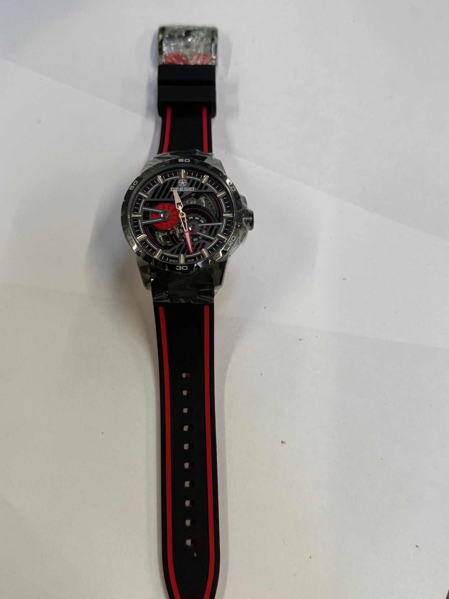 Skelett Design Saphirglas Miyota Automatik Herren Uhr