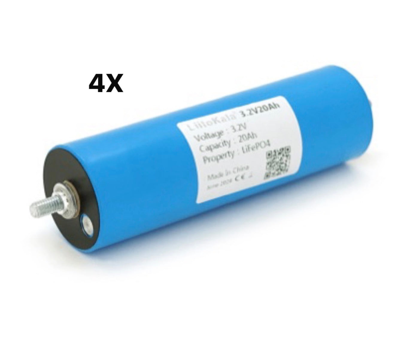 LiFePO4 3,2V 20Ah 40135 Zylindrische Lithium Akku Hohe Leistung