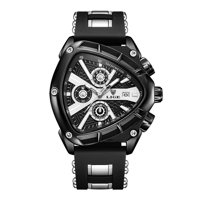 ALTIN™ Herren Luxus-Dreiecksarmbanduhr – Wasserdicht, Stilvoll & mit Kalenderfunktion