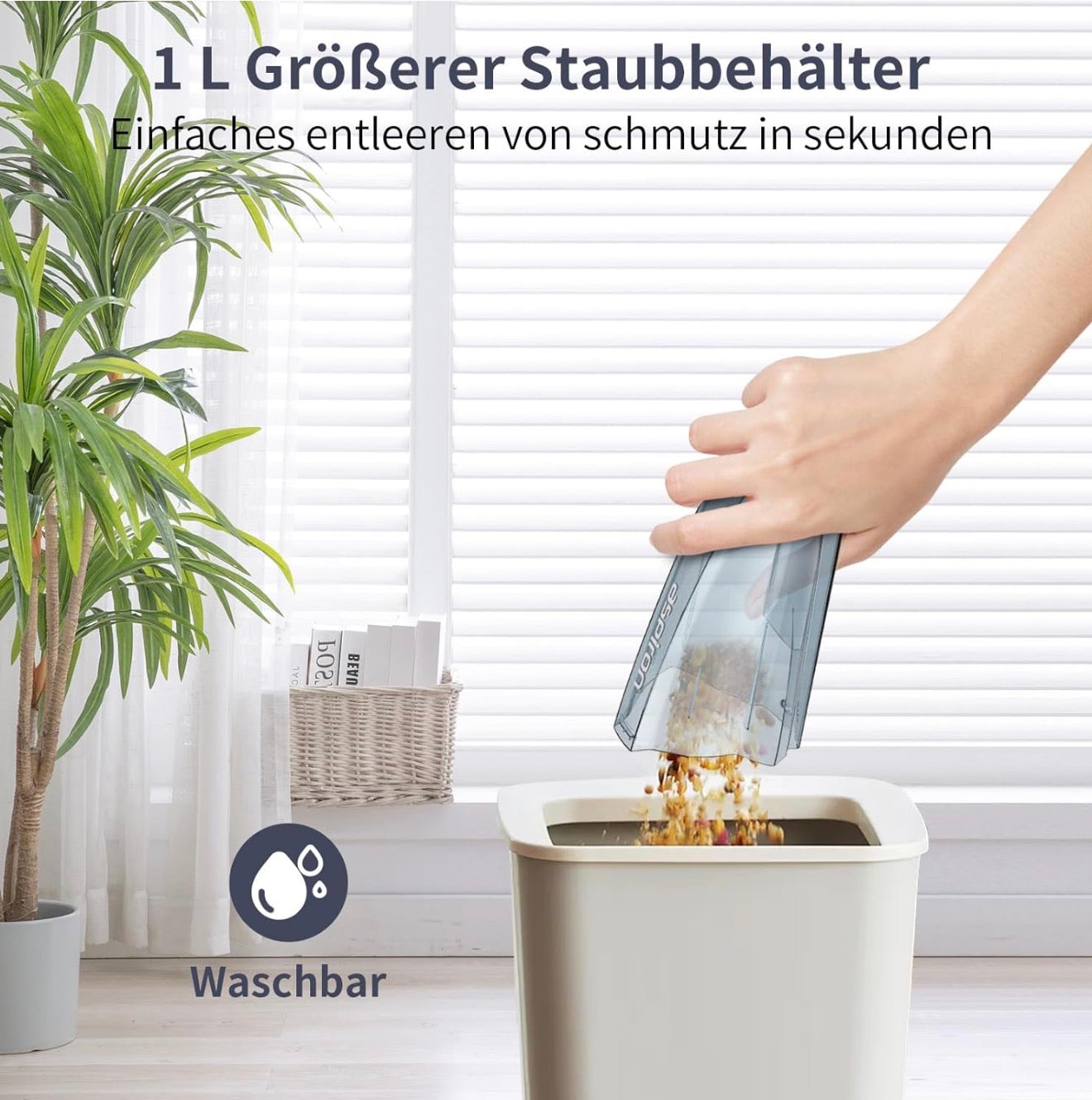 Aspiron 600W 20kPa 6in1 HEPA Kabel Stielstaubsauger