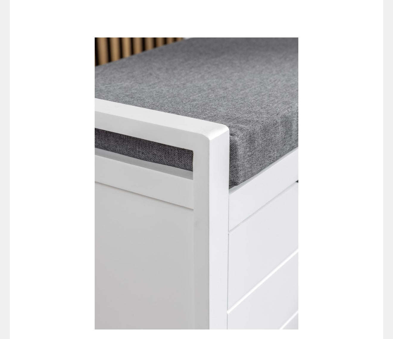 Happy Home Sitzbank mit Schuhablage – Weiß – Verschiedene Modelle – Versand kostenlos!