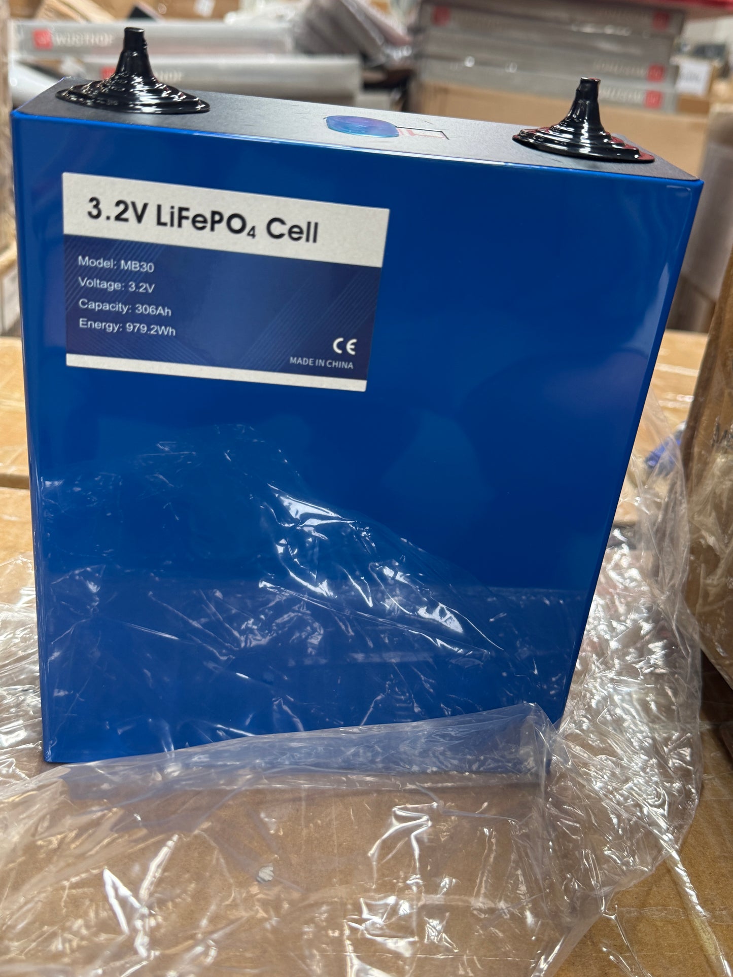 EVE MB30 306Ah 3.2V LiFePO4 Grade A Solar Akku 8000 Zyklen
