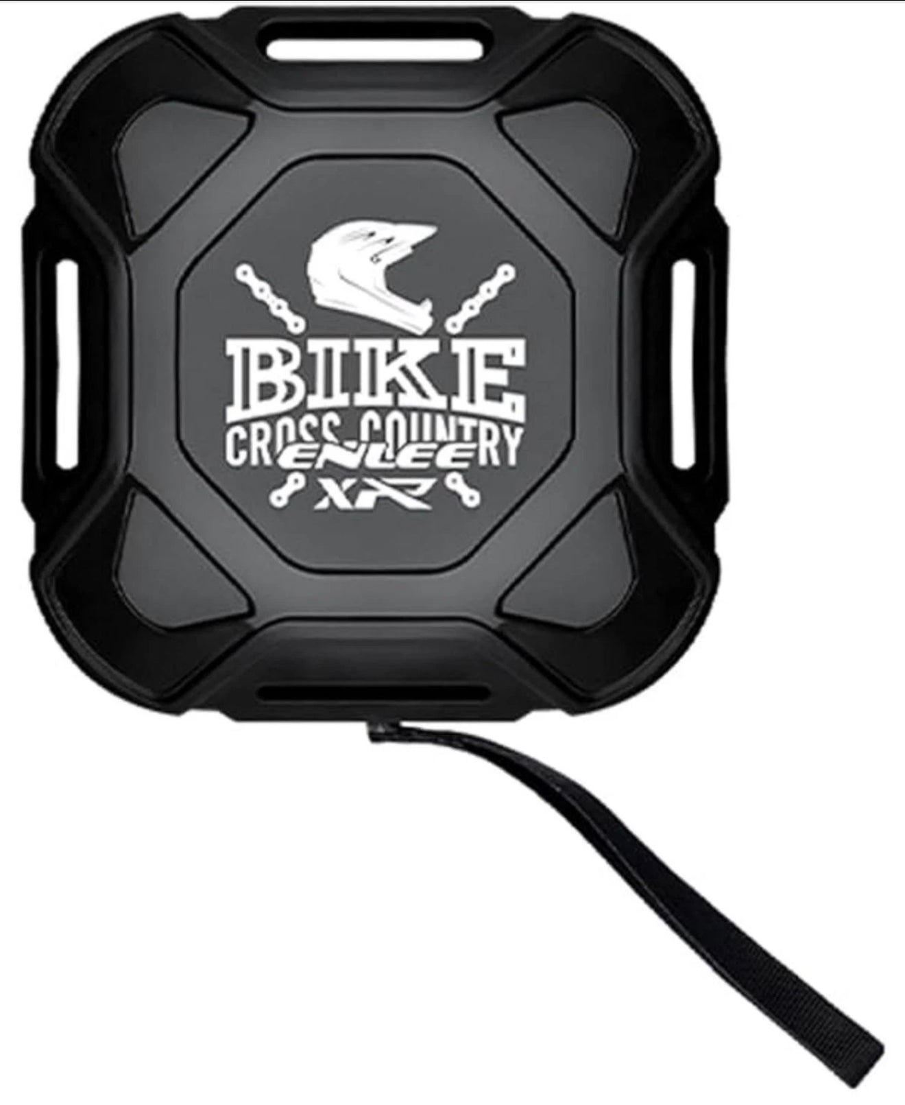 Kinder MTB Abschleppgurt 2,5m automatisch einziehbar – Schwarz 100kg