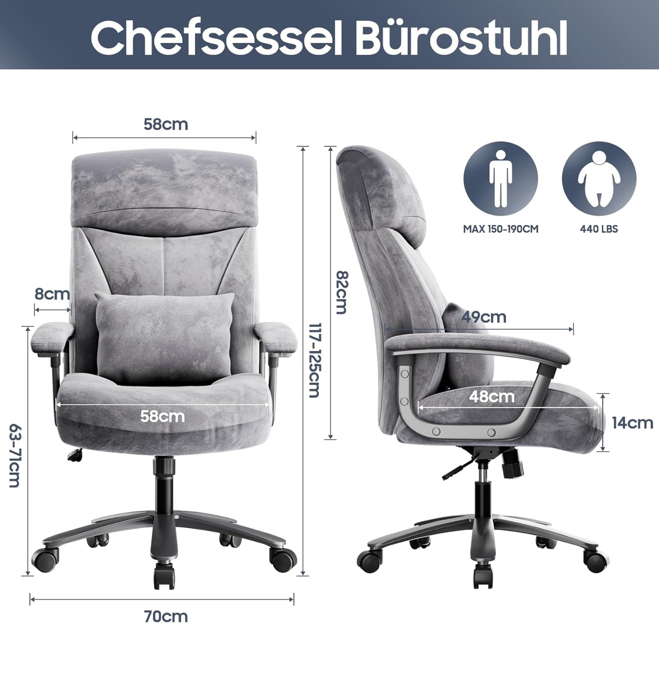 ALTIN™ Chefsessel