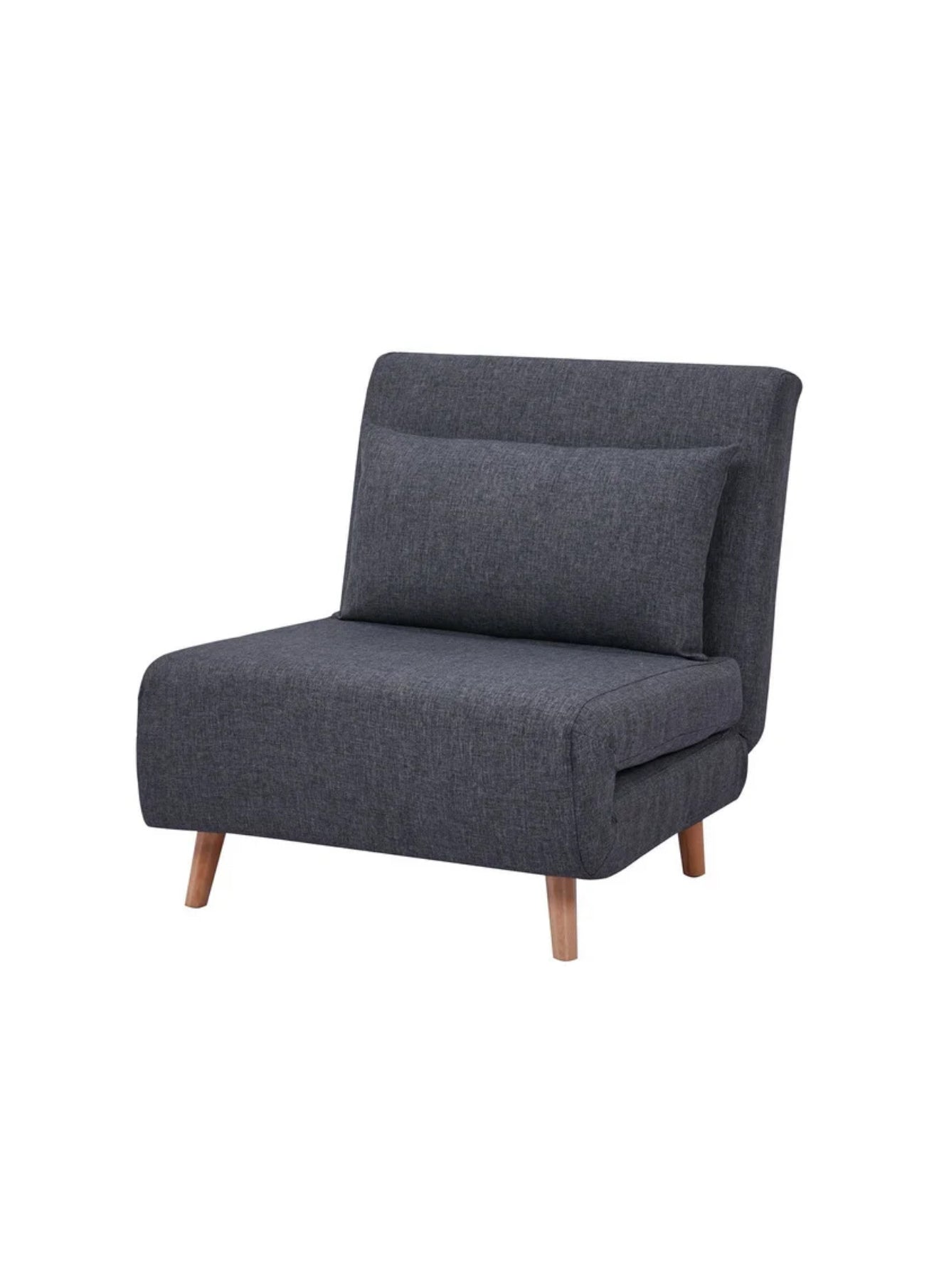 Schlafsessel – Hellgrau & Dunkelgrau | 2-in-1 Sessel & Gästebett
