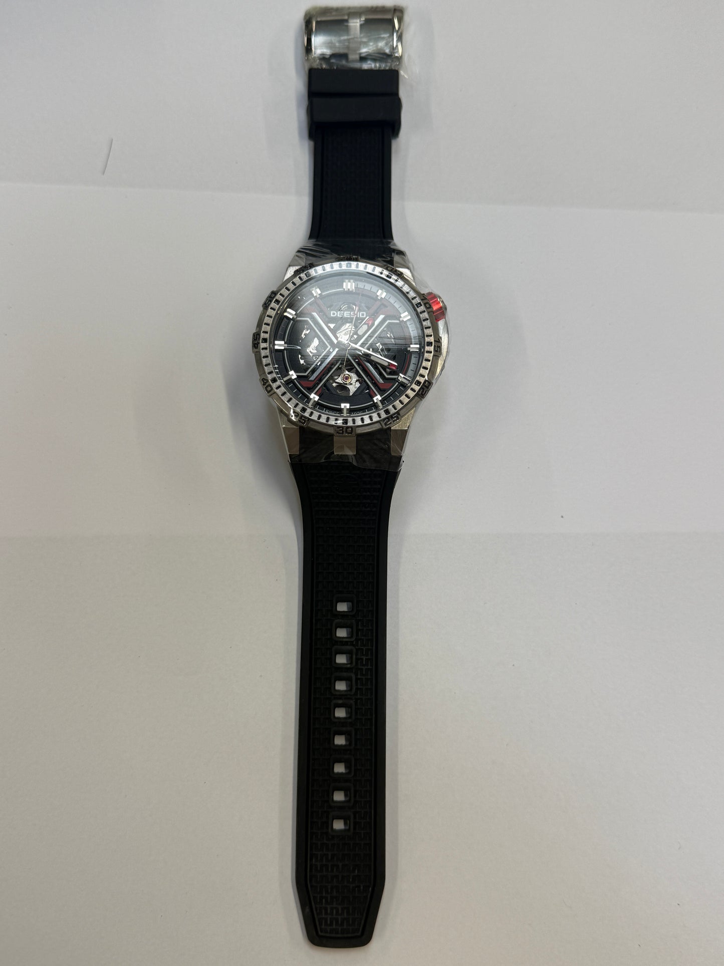 Skelett Design Saphirglas Miyota Automatik Herren Uhr