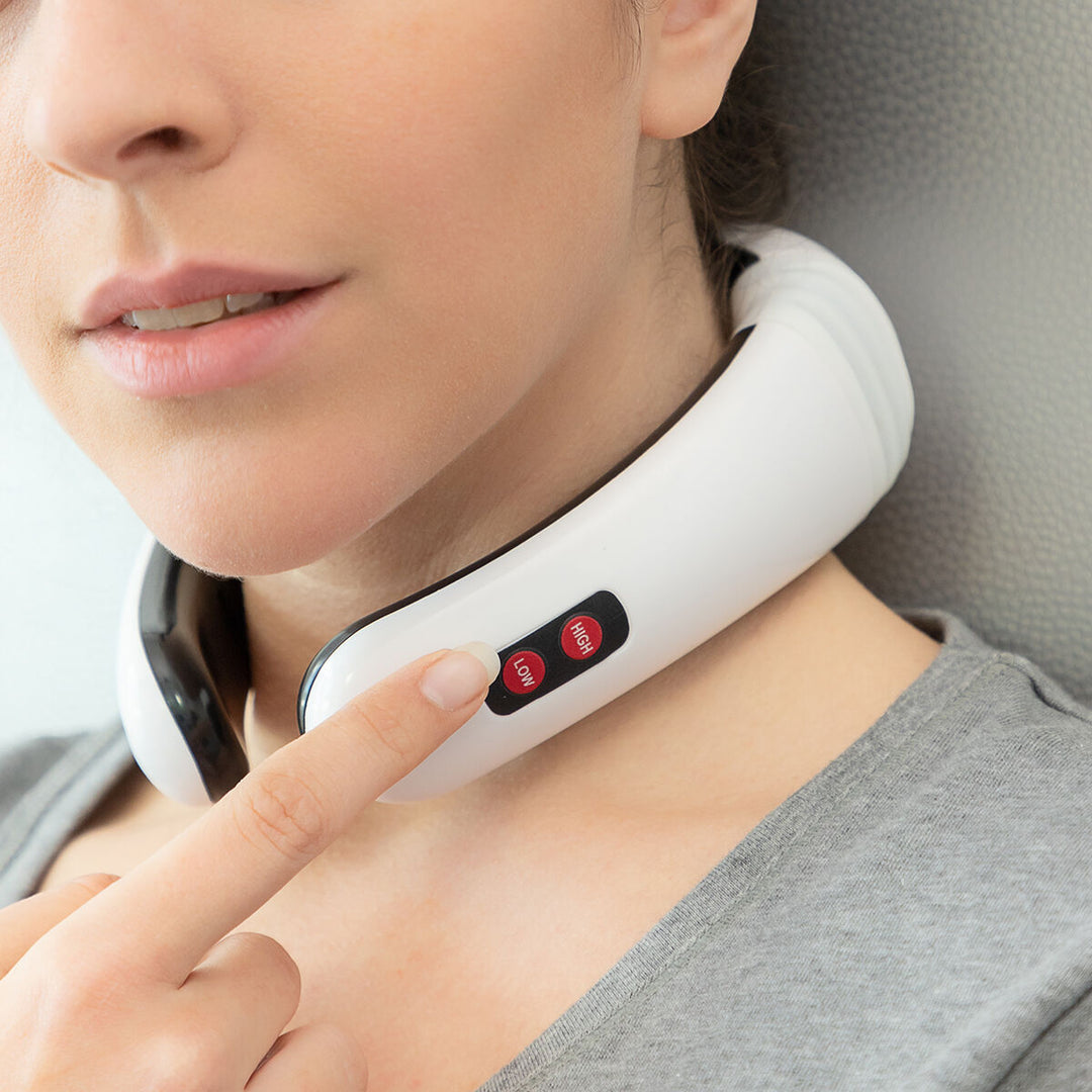Elektromagnetisches Nacken- & Rückenmassagegerät 6 Modi 16 Intensitäten