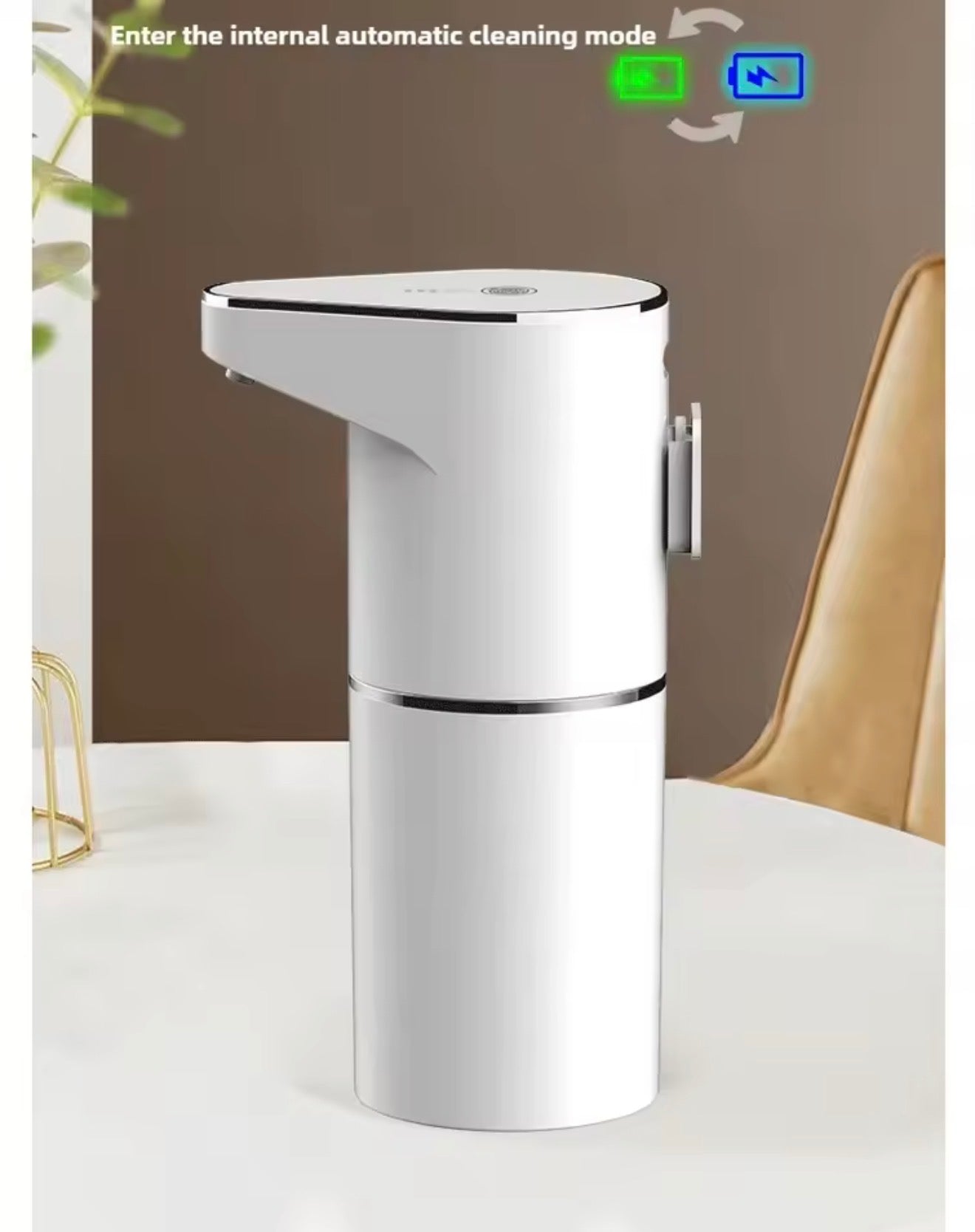 Automatischer Schaumspender 360 ml IPX5 Touch Sensor Seifenspender USB Type-C