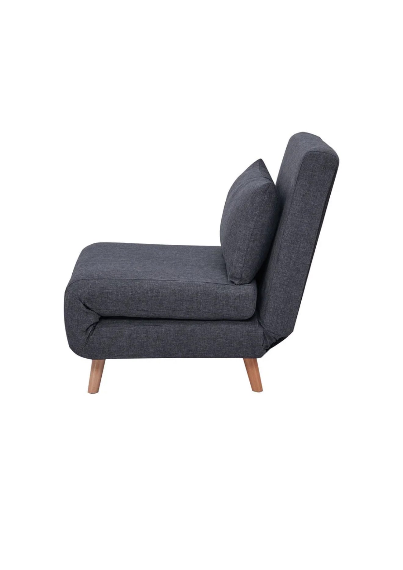 Schlafsessel – Hellgrau & Dunkelgrau | 2-in-1 Sessel & Gästebett