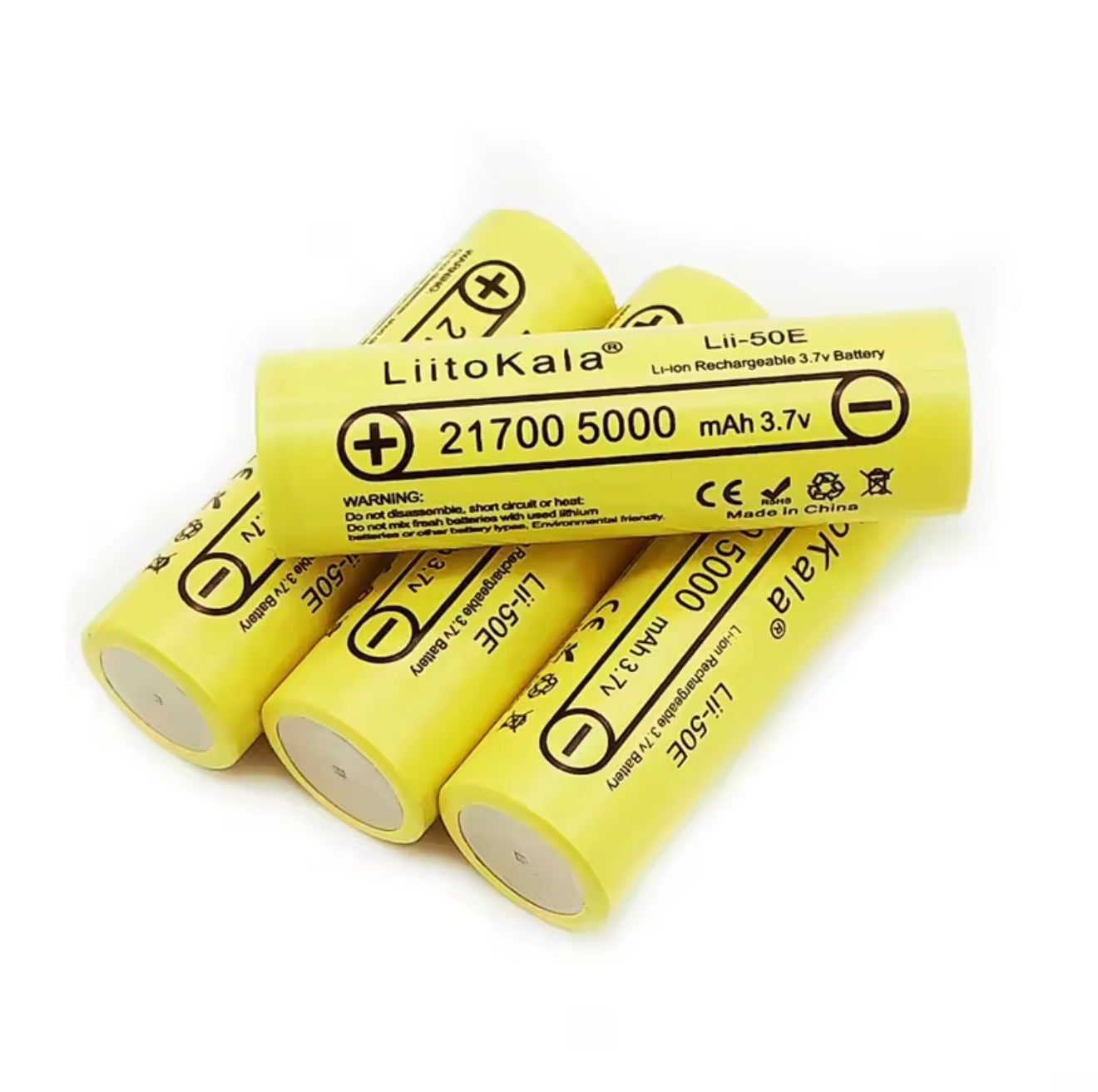 Li-Ion Akku 18650 21700 32700 LiFePO4 3400–7000mAh 3,7V 3,2V High Drain 2er 4er Set